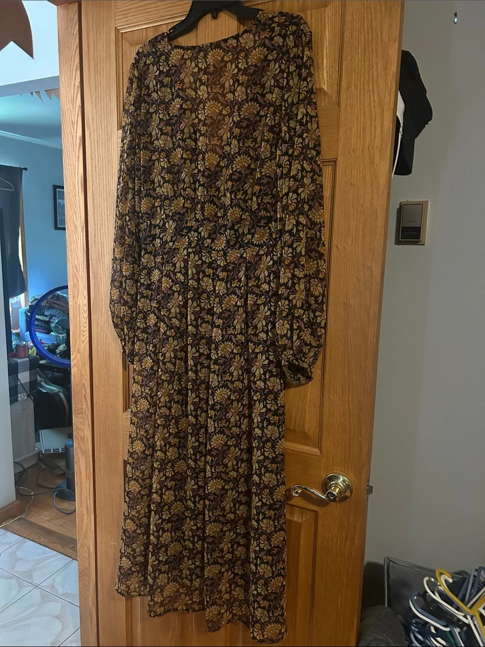 Free People Valerie Duster in Honeysuckle Combo | Size Medium